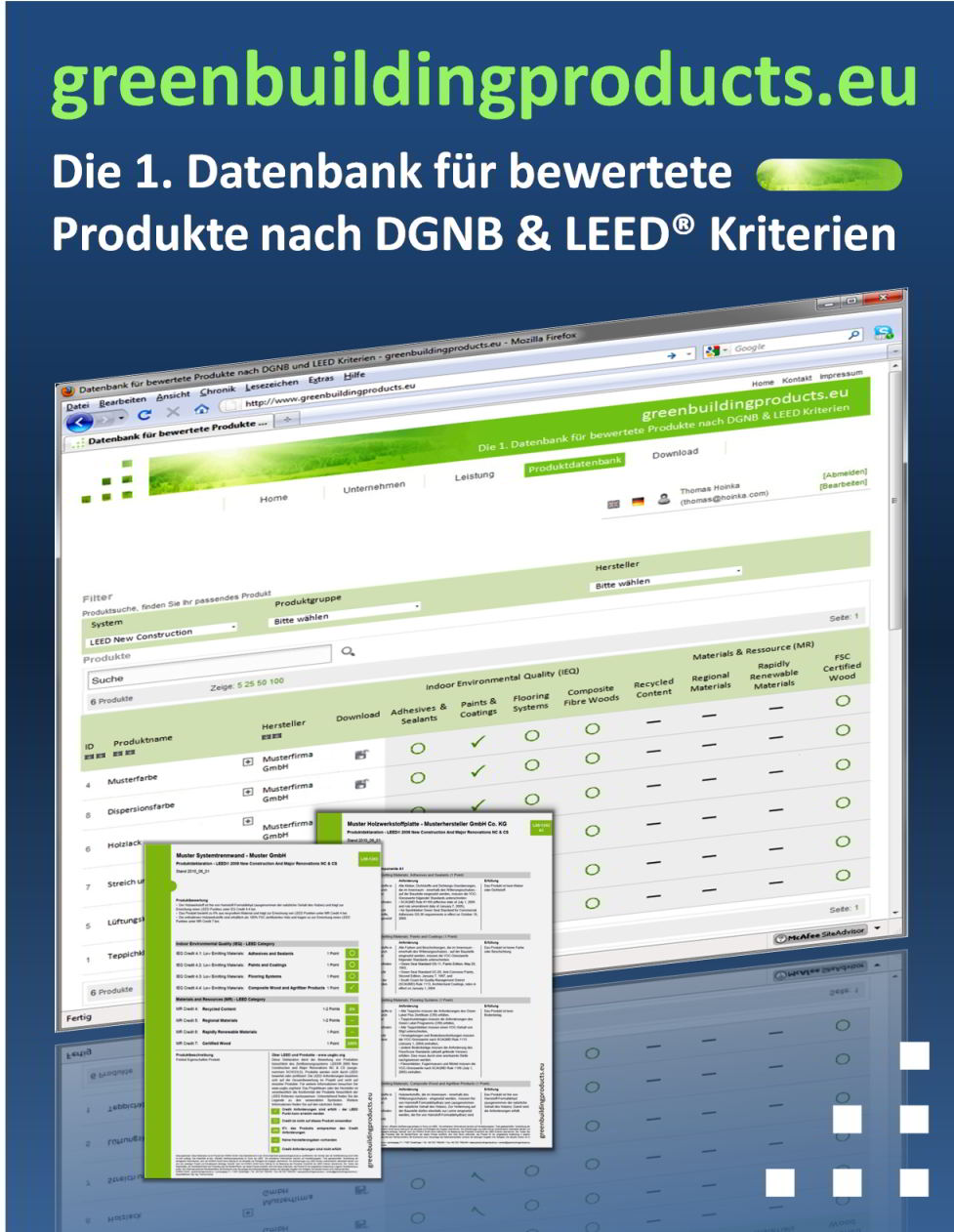 Greenbuilding Datenbank