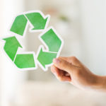 Recycled material in building products earns points in the LEED system